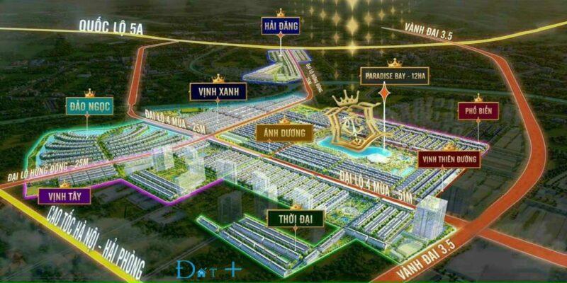 Master Plan Vinhomes The Crown