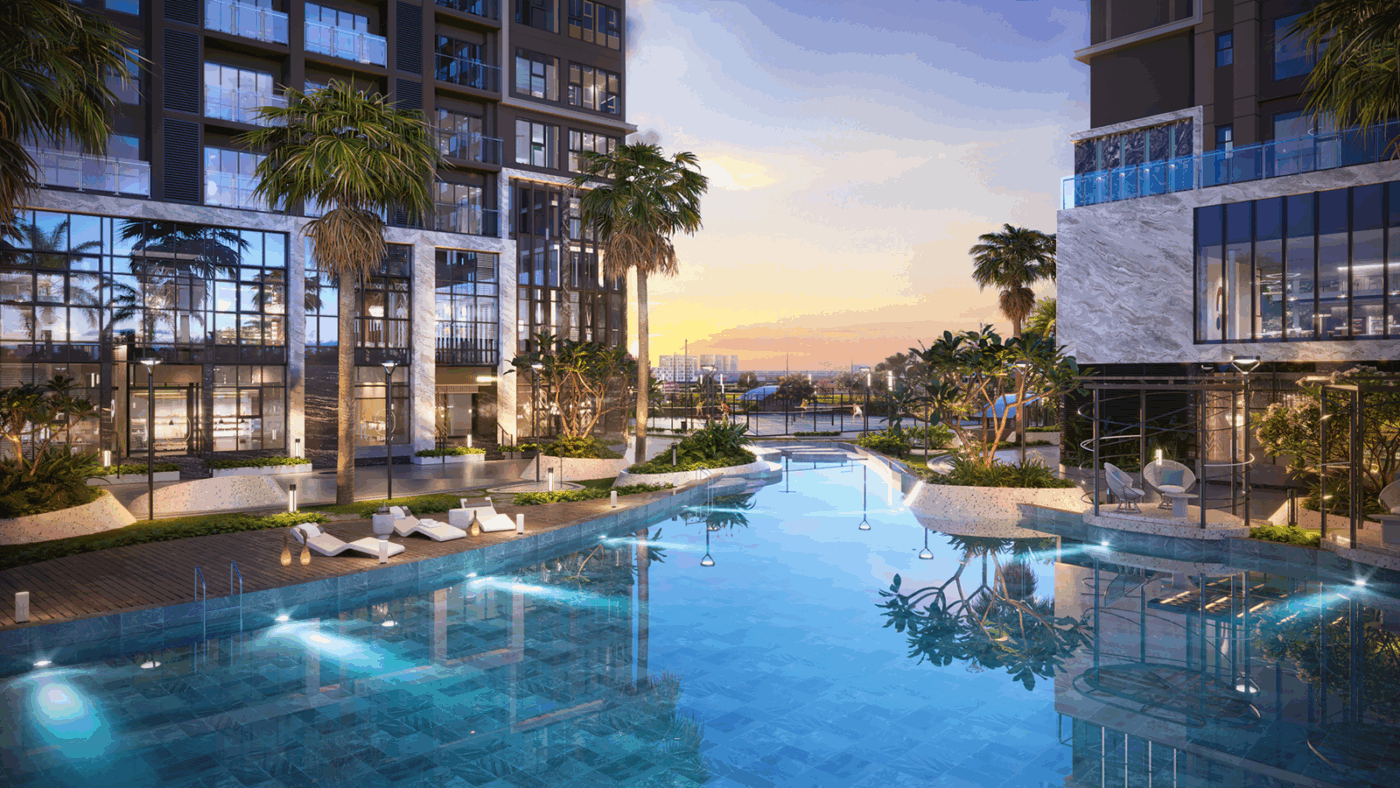 The Prive bể bơi