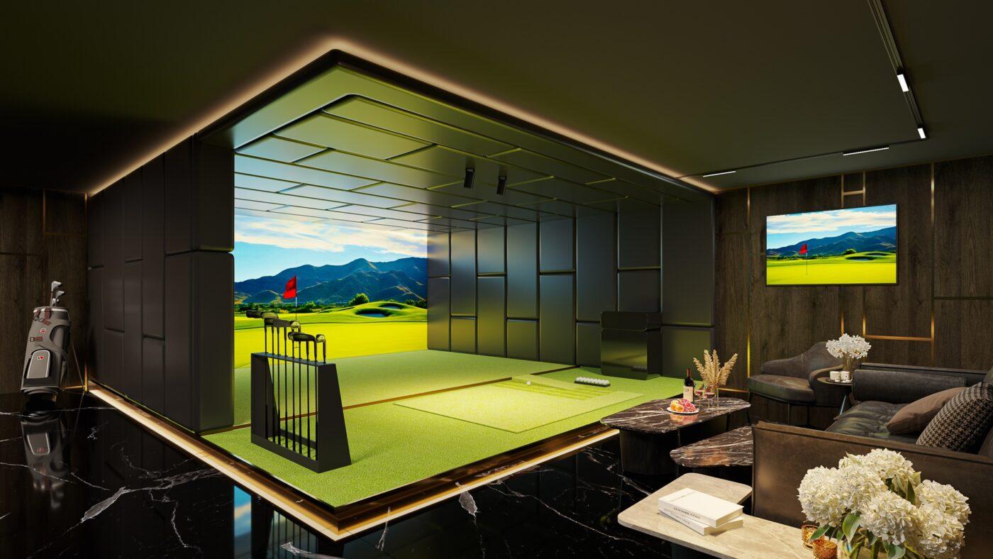 TPV - PHÒNG TẬP GOLF 3D