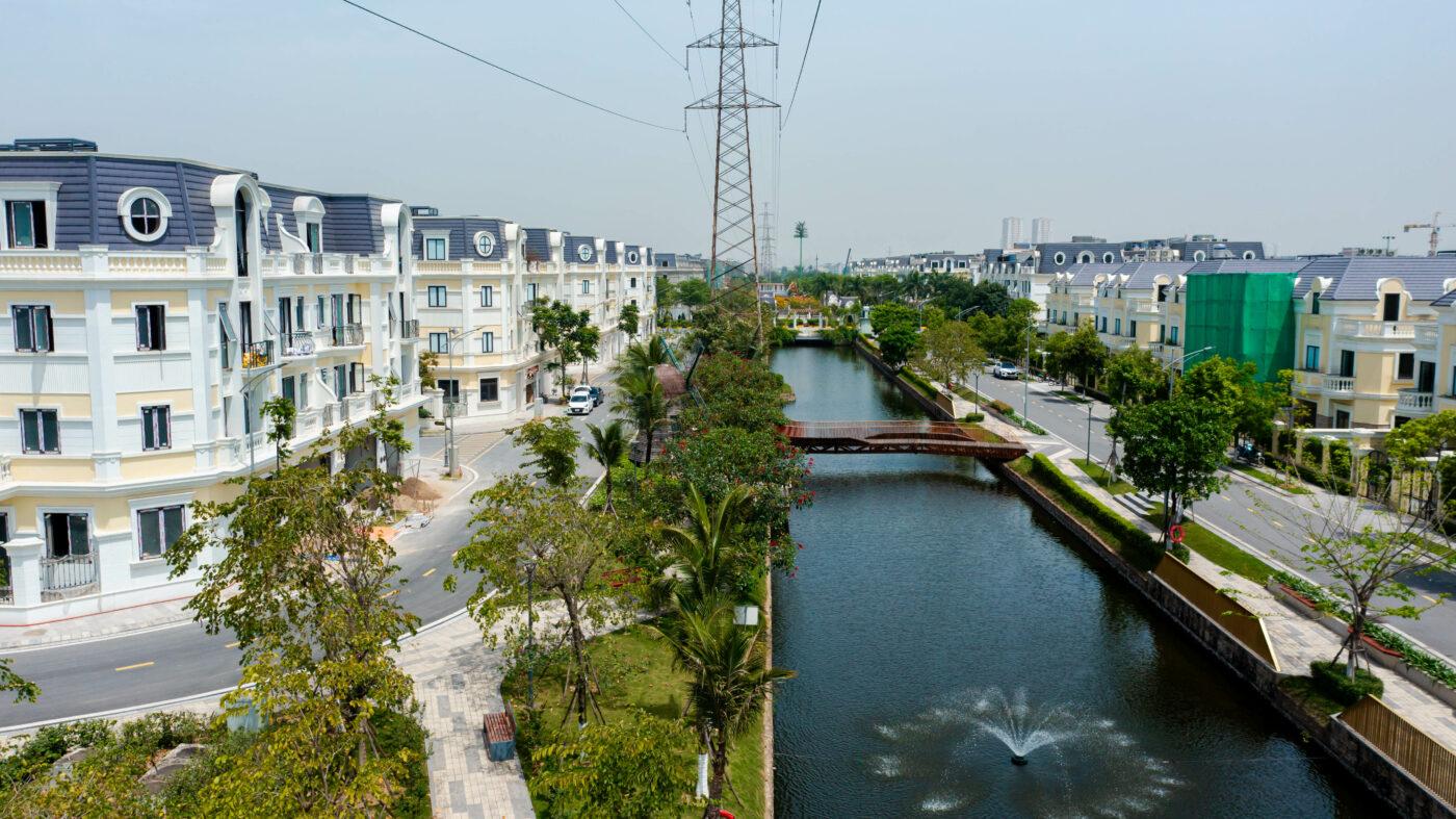 công viên ven sông An Lạc