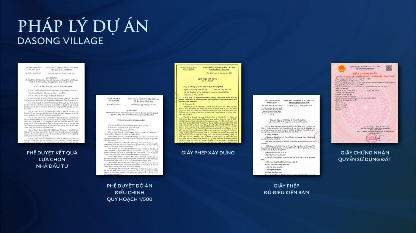pháp lý dasong village