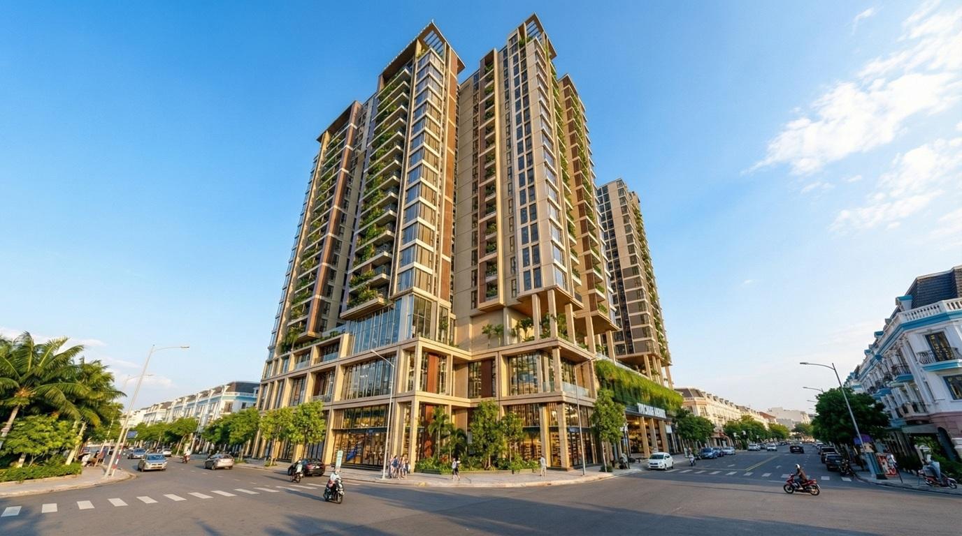 phối cảnh VCI Eden Park Vinh Yên