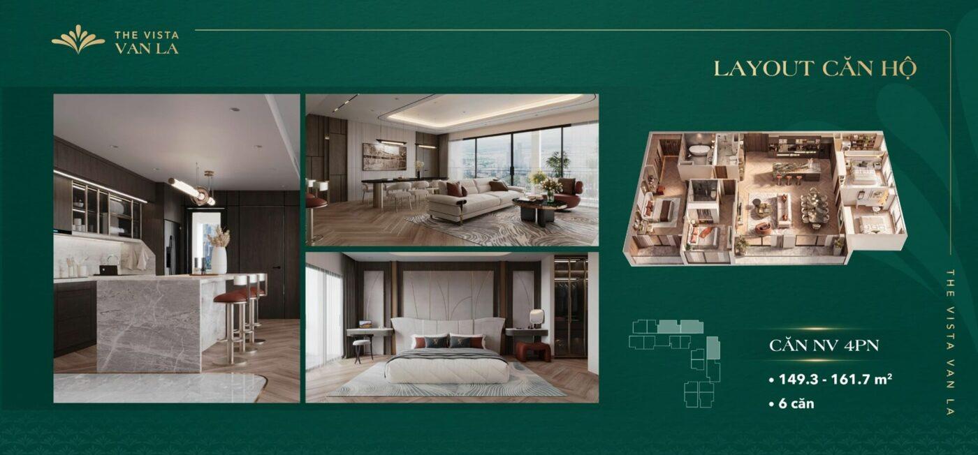 4 phòng ngủ vista văn la
