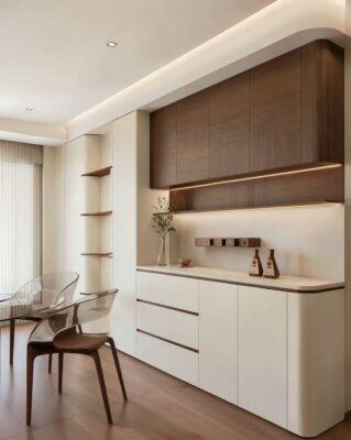 Bảng dự toán chi phí hoàn thiện nội thất căn hộ 2 phòng ngủ trọn gói
