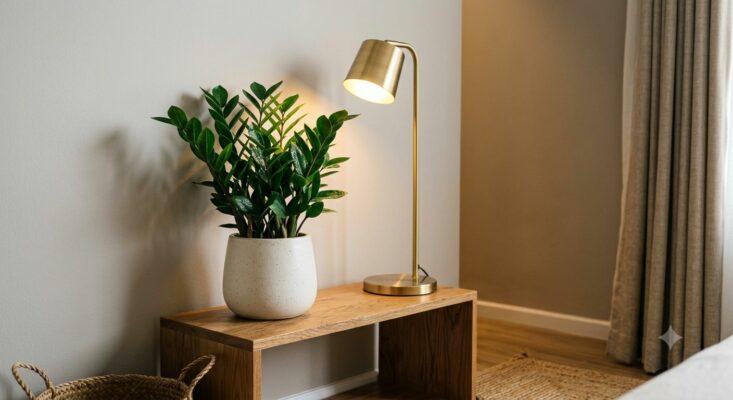 Sơ đồ mặt bằng 2 căn hộ mẫu (A và B): Đường mũi tên xanh chỉ luồng khí đi từ Cửa chính đến điểm 'Tụ Khí' (góc chéo 45 độ) — nơi chính là Cung Tài Lộc Sơ Cấp.