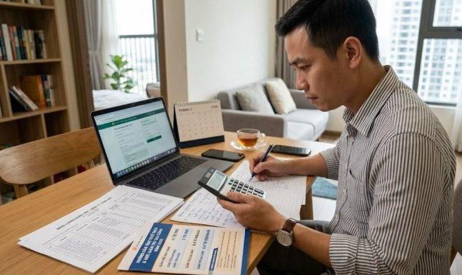 Người dân kiểm tra hồ sơ và nghĩa vụ nộp thuế sử dụng đất phi nông nghiệp năm 2026